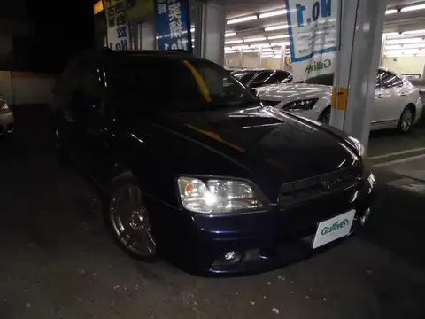 カタログ画像：レガシィツーリングワゴン （LEGACY TOURING WAGON） ＧＴ－Ｂ 1998年6月 GF-BH5 2000cc バイオレットブルー・マイカ 燃費10.6km / l メイン（その他）