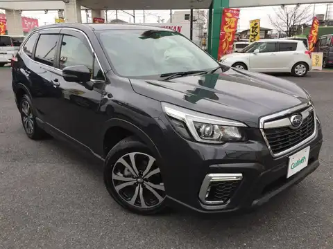 カタログ画像：フォレスター （FORESTER） プレミアム 2019年10月 5BA-SK9 2500cc クリスタルブラック・シリカ 燃費13.2km / l メイン（その他）