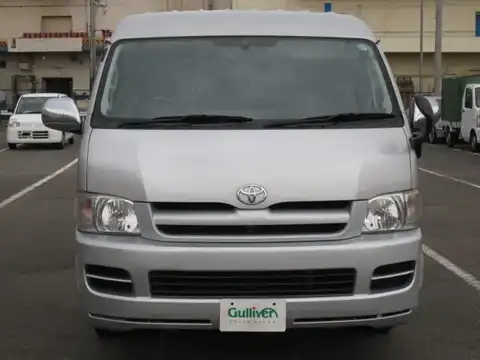 カタログ画像：ハイエースワゴン （HIACE WAGON） ＤＸ 2007年8月 CBA-TRH219W 2700cc シルバーマイカメタリック 燃費8.2km / l フロント