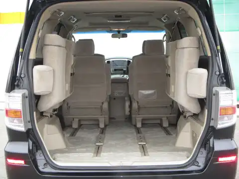 カタログ画像：アルファードハイブリッド （ALPHARD HYBRID） Ｇエディション 2006年6月 DAA-ATH10W 2400cc ブラックマイカ 燃費17.2km / l 内装