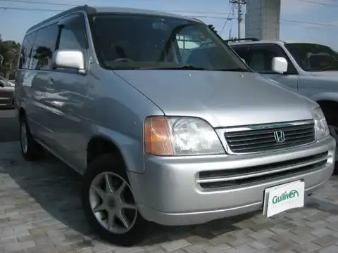 カタログ画像：ステップワゴン （STEPWAGON） Ｇ フィールドデッキ 回転対座シート 1999年5月 GF-RF2 2000cc ボーグシルバー・メタリック 燃費10.2km / l メイン（その他）