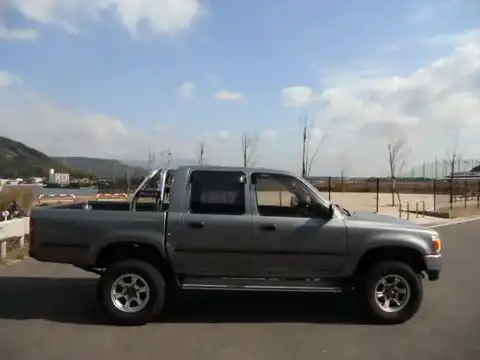 カタログ画像：ハイラックスピックアップ （HILUX PICK UP） ダブルキャブ ＳＲ 1994年8月 KB-LN107 2800cc グレーマイカメタリック 外装