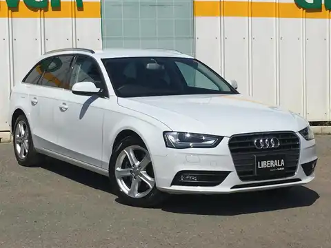 カタログ画像：Ａ４アバント （A4 AVANT） ２．０ＴＦＳＩ 2014年4月 DBA-8KCDN 2000cc アイビスホワイト 燃費13.8km / l メイン（その他）