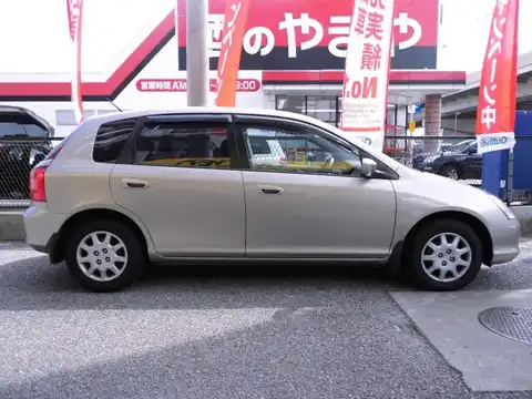 カタログ画像：シビック （CIVIC） Ｇ 2002年10月 UA-EU1 1500cc ショアラインベージュ・メタリック 燃費17.4km / l 外装