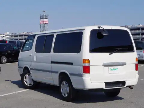 カタログ画像：ハイエースバン （HIACE VAN） スーパーＧＬ－Ｅ 2002年8月 GE-RZH112V 2000cc ホワイト バック