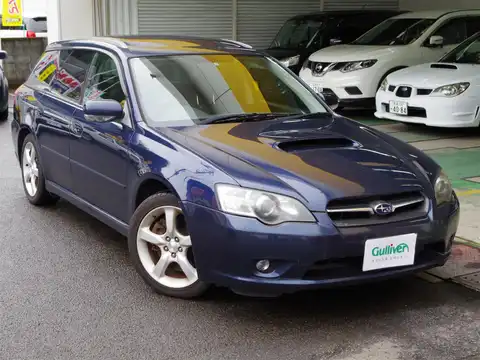 カタログ画像：レガシィツーリングワゴン （LEGACY TOURING WAGON） ２．０ＧＴ 2004年4月 TA-BP5 2000cc リーガルブルー・パール 燃費13.0km / l メイン（その他）