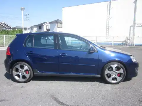 カタログ画像：ゴルフ （GOLF） ＧＴＩ 2007年1月 GH-1KAXX 2000cc シャドーブルーメタリック 燃費12.6km / l 外装