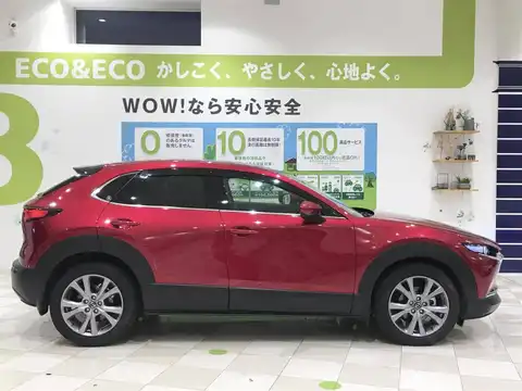 カタログ画像：ＣＸ－３０ （CX-30） ＸＤ Ｌパッケージ 2019年10月 3DA-DM8P 1800cc ソウルレッドクリスタルメタリック 燃費18.4km / l 外装