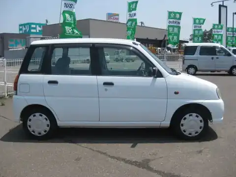 カタログ画像：プレオ （PLEO） Ｌｅ 1999年11月 GF-RA2 660cc ピュアホワイト 燃費18.0km / l 外装