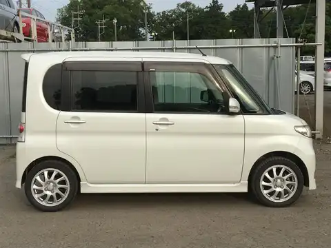 カタログ画像：タント （TANTO） カスタムＲＳ 2008年12月 CBA-L375S 660cc パールホワイトⅢ 燃費19.2km / l 外装