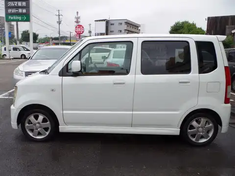 カタログ画像：ワゴンＲ （WAGON R） ＦＴリミテッド 2004年7月 ABA-MH21S 660cc パールホワイト 燃費18.0km / l 外装