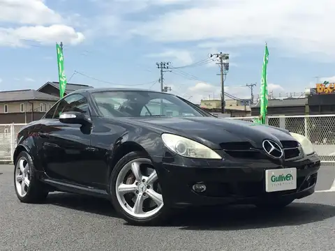 カタログ画像：ＳＬＫ （SLK） ＳＬＫ３５０ 2008年1月 DBA-171456 3500cc オブシディアンブラック（Ｍ） 燃費9.3km / l メイン（その他）