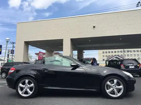 カタログ画像：ＳＬＫ （SLK） ＳＬＫ３５０ 2004年9月 CBA-171456 3500cc オブシディアンブラック（Ｍ） 燃費8.5km / l 外装