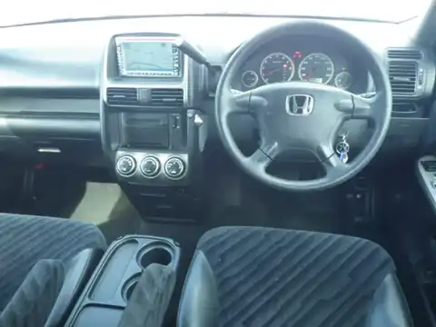 カタログ画像：ＣＲ－Ｖ （CR-V） フルマークｉＬ 2004年4月 ABA-RD5 2000cc ジルコンブルー・メタリック 燃費13.0km / l 内装