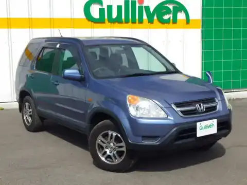 カタログ画像：ＣＲ－Ｖ （CR-V） フルマークｉＧ 2003年9月 LA-RD4 2000cc ジルコンブルー・メタリック 燃費13.4km / l メイン（その他）