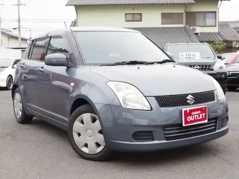 カタログ画像：スイフト （SWIFT） １．３ＸＧ 2005年12月 DBA-ZC11S 1300cc アズールグレーパールメタリック 燃費17.0km / l メイン