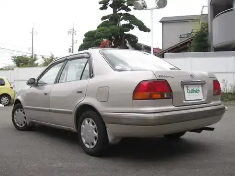 カタログ画像：カローラ （COROLLA） ＤＸ－Ｂ 1996年5月 E-AE110 1500cc ウォームグレーパールメタリック 燃費18.8km / l バック