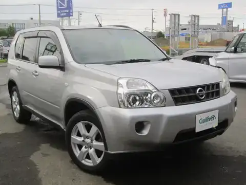 カタログ画像：エクストレイル （X-TRAIL） ２５Ｘ 2007年8月 CBA-TNT31 2500cc ブレードシルバー（Ｍ）orダイヤモンドシルバー（Ｍ） 燃費11.6km / l メイン（その他）