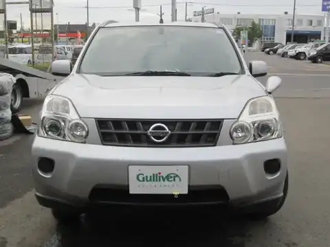 カタログ画像：エクストレイル （X-TRAIL） ２５Ｘ 2007年8月 CBA-TNT31 2500cc ブレードシルバー（Ｍ）orダイヤモンドシルバー（Ｍ） 燃費11.6km / l フロント