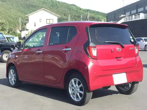 カタログ画像：ミライース （MIRA E:S） Ｇ リミテッドＳＡⅢ 2018年8月 5BA-LA360S 660cc マゼンタベリーマイカメタリック 燃費23.2km / l バック