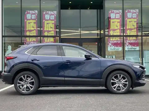 カタログ画像：ＣＸ－３０ （CX-30） Ｘ プロアクティブ ツーリングセレクション 2020年1月 3AA-DMFP 2000cc ディープクリスタルブルーマイカ 燃費15.8km / l 外装