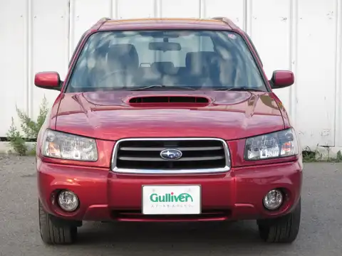 カタログ画像：フォレスター （FORESTER） ＸＴ 2004年4月 TA-SG5 2000cc コアレッド・メタリック 燃費13.0km / l フロント