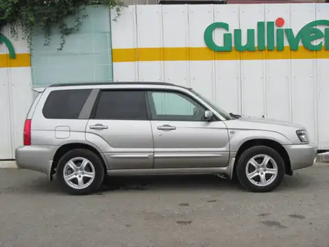 カタログ画像：フォレスター （FORESTER） Ｘ２０ タフパッケージ 2004年8月 TA-SG5 2000cc クリスタルグレー・メタリック 燃費13.6km / l 外装