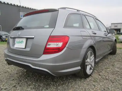 カタログ画像：Ｃクラスステーションワゴン （C-CLASS STATIONWAGON） Ｃ１８０ ブルーエフィシェンシー ステーションワゴン ６０ｔｈアニバーサリーリミテッド 2012年6月 DBA-204249 1800cc パラジウムシルバー バック