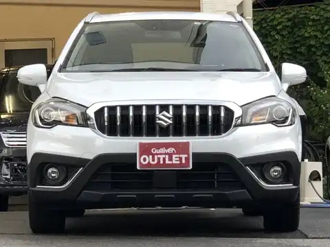 カタログ画像：ＳＸ４ Ｓクロス （SX4 S CROSS） ベースグレード 2019年10月 DBA-YA22S 1600cc クールホワイトパール 燃費16.2km / l フロント