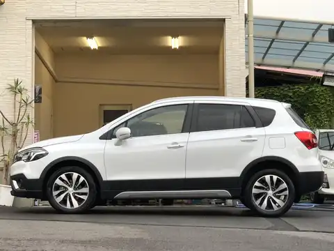 カタログ画像：ＳＸ４ Ｓクロス （SX4 S CROSS） ベースグレード 2019年10月 DBA-YA22S 1600cc クールホワイトパール 燃費16.2km / l 外装