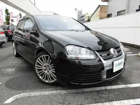 カタログ画像：ゴルフ （GOLF） Ｒ３２ 2009年1月 ABA-1KBUBF 3200cc ブラックマジックパールエフェクト 燃費10.2km / l メイン（その他）