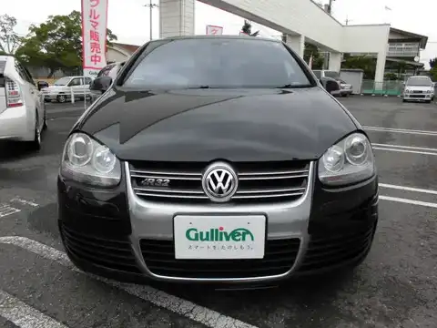 カタログ画像：ゴルフ （GOLF） Ｒ３２ 2009年1月 ABA-1KBUBF 3200cc ブラックマジックパールエフェクト 燃費10.2km / l フロント