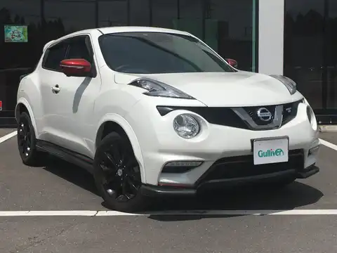 カタログ画像：ジューク （JUKE） １６ＧＴ パーソナライゼーション 2018年5月 CBA-F15 1600cc ブリリアントホワイトパール（３Ｐ） 燃費14.2km / l メイン（その他）