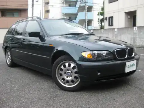 カタログ画像：３シリーズ （3 SERIES） ３１８ｉツーリング 2004年4月 GH-AY20 2000cc オックスフォード・グリーンⅡ（メタリック・カラー） 燃費10.8km / l メイン（その他）