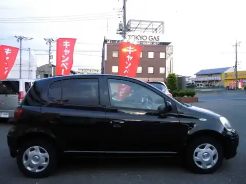 カタログ画像：ヴィッツ （VITZ） ペアスタイル 2004年2月 CBA-SCP10 1000cc ブラックマイカ 燃費19.6km / l 外装