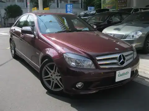 カタログ画像：Ｃクラス （C-CLASS） Ｃ３００アバンギャルドＳ 2007年6月 DBA-204054 3000cc カーネリアンレッド（Ｍ） 燃費9.5km / l メイン（その他）