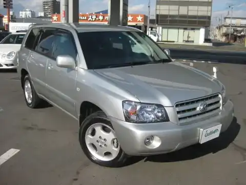 カタログ画像：クルーガーＬ （KLUGER L） ２．４Ｓ ＦＯＵＲ 2004年4月 CBA-ACU25W 2400cc シルバーメタリック 燃費10.6km / l メイン（その他）