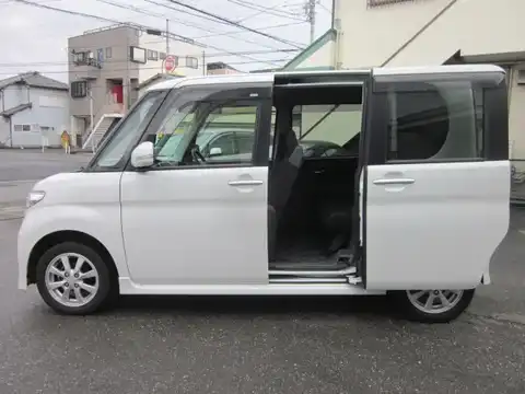 カタログ画像：タント （TANTO） カスタムＸ 2009年12月 CBA-L385S 660cc パールホワイトⅢ 燃費18.0km / l 外装