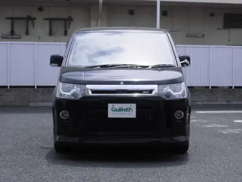 カタログ画像：デリカＤ：５ （DELICA D:5） ローデスト Ｓ（カスタマイズパッケージＢ） 2007年5月 DBA-CV5W 2400cc ブラックマイカ フロント