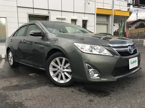 カタログ画像：カムリ （CAMRY） ハイブリッド Ｇパッケージ 2012年9月 DAA-AVV50 2500cc オリーブマイカメタリック 燃費23.4km / l メイン（その他）