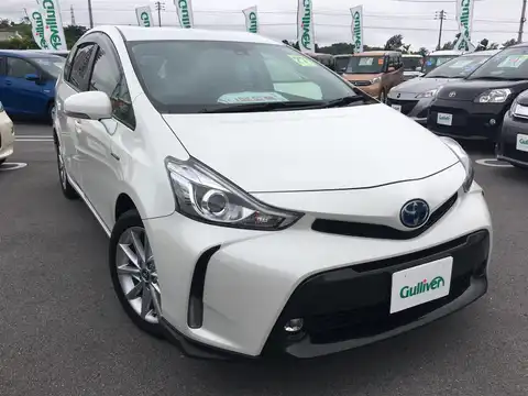 カタログ画像：プリウスα （PRIUS ALPHA） Ｇツーリングセレクション 2014年11月 DAA-ZVW41W 1800cc ホワイトパールクリスタルシャイン 燃費26.2km / l メイン（その他）