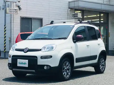 カタログ画像：パンダ （PANDA） ４×４イタリアーナ 2018年11月 ABA-13909 900cc アイス ホワイト 燃費15.5km / l フロント