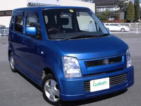 カタログ画像：ワゴンＲ （WAGON R） ＦＳ 2003年9月 LA-MH21S 660cc キプロスブルーメタリック 燃費18.6km / l メイン（その他）