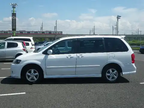 カタログ画像：ＭＰＶ （MPV） スポーツ 2002年4月 TA-LWFW 3000cc ピュアホワイト 燃費8.6km / l 外装