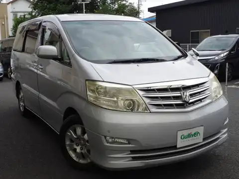 カタログ画像：アルファードＶ （ALPHARD V） ＭＺ Ｇエディション 2007年6月 CBA-MNH15W 3000cc シルバーメタリック 燃費8.6km / l メイン（その他）