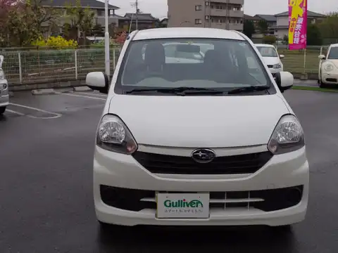 カタログ画像：プレオプラス （PLEO PLUS） Ｆ 2015年4月 DBA-LA300F 660cc パール・ホワイトⅢ 燃費35.2km / l フロント