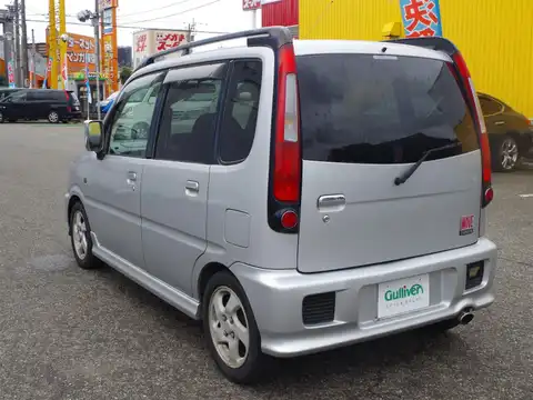 カタログ画像：ムーヴ （MOVE） エアロダウンカスタムＸＸ 1999年11月 GF-L902S 660cc シルバーメタリック 燃費15.0km / l バック