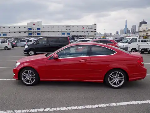 カタログ画像：Ｃクラス （C-CLASS） Ｃ２５０クーペ シュポルト 2014年4月 DBA-204347 1800cc ファイアオパール（Ｓ） 燃費13.2km / l タイヤ