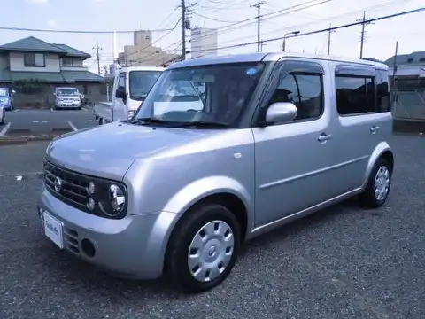 カタログ画像：キューブキュービック （CUBE CUBIC） １５Ｍ Ｖセレクション 2006年1月 DBA-YGZ11 1500cc ダイヤモンドシルバー（Ｍ） 燃費17.8km / l 外装