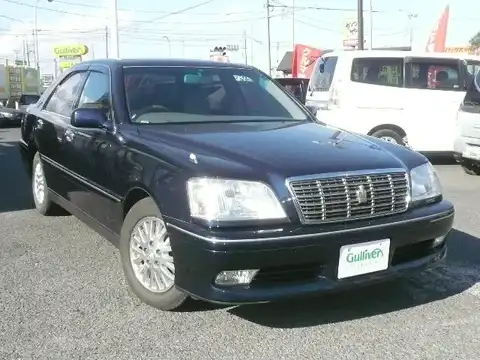 カタログ画像：クラウン （CROWN） ロイヤルサルーンＧ 1999年9月 GH-JZS175 3000cc ダークブルーマイカ 燃費11.4km / l メイン（その他）